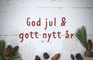 God jul & gott nytt år